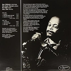Ben Webster ‎– My Man - Live At Montmartre 1973 Caz Plak LP