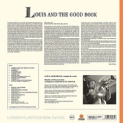 Louis Armstrong ‎– Louis And The Good Book (Turuncu Renkli) Caz Plak LP