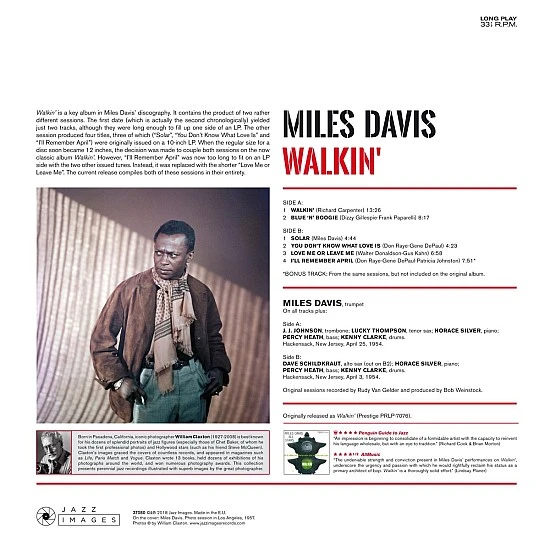 Miles Davis – Walkin Caz Plak LP