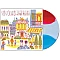 Pink Martini ‎– Non Ouais! (The French Songs Of Pink Martini) Üç Renkli Plak LP