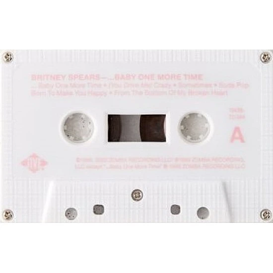 Britney Spears ‎– ...Baby One More Time Beyaz Kaset (000 Adet Sınırlı)