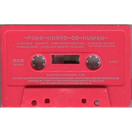 P!NK / Pink - Hurts 2B Human Kaset (1000 Adet Sınırlı)
