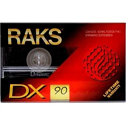 RAKS - DX 90 90'lık Boş Kaset