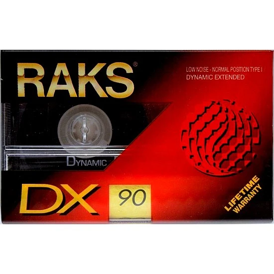 RAKS - DX 90 90'lık Boş Kaset