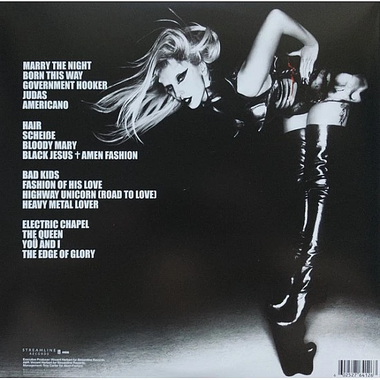 Lady Gaga - Born This Way Plak 2 LP