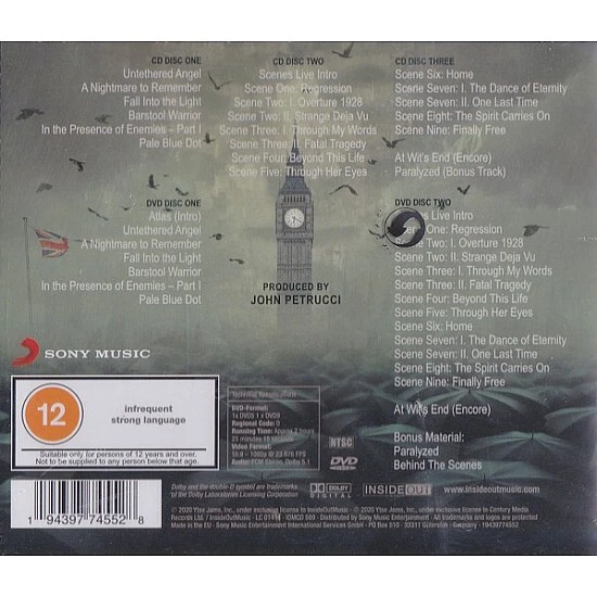 Dream Theater - Distant Memories (Live In London) 3 CD + 2 DVD Multibox