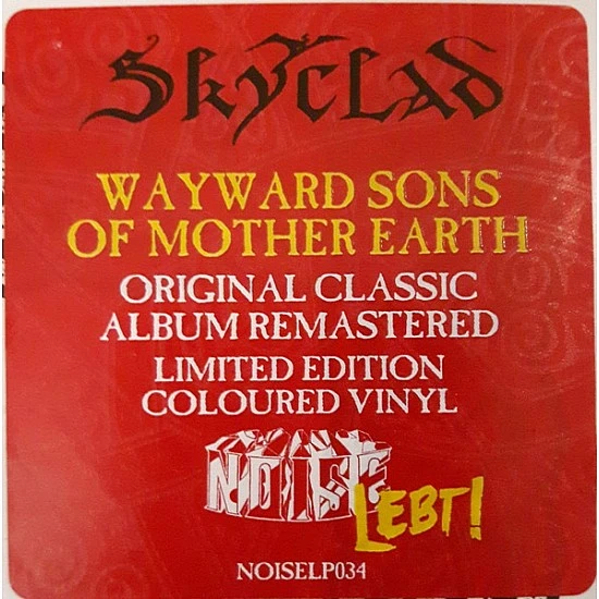 Skyclad - The Wayward Sons Of Mother Earth (Mavi Renk) Plak LP