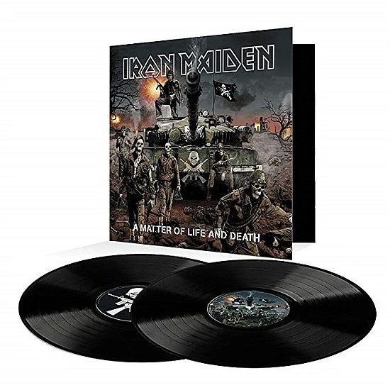 Iron Maiden ‎– A Matter Of Life And Death Plak 2 LP