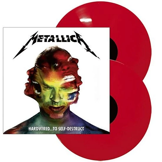 Metallica ‎– Hardwired...To Self-Destruct (Kırmızı Renkli) Plak 2 LP