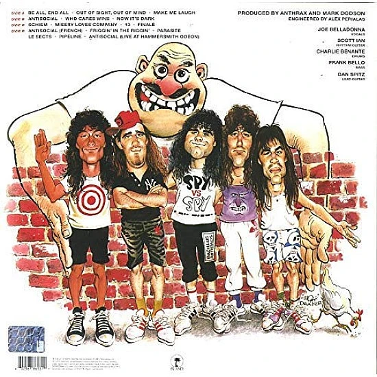 Anthrax ‎– State Of Euphoria Plak 2 LP