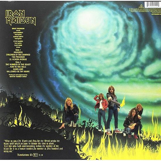 Iron Maiden - The Number Of The Beast Plak LP