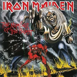 Iron Maiden - The Number Of The Beast Plak LP