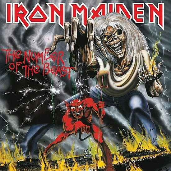 Iron Maiden - The Number Of The Beast Plak LP