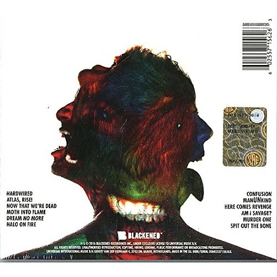 Metallica ‎– Hardwired...To Self-Destruct 2 CD