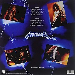 Metallica - Ride The Lightning Plak LP