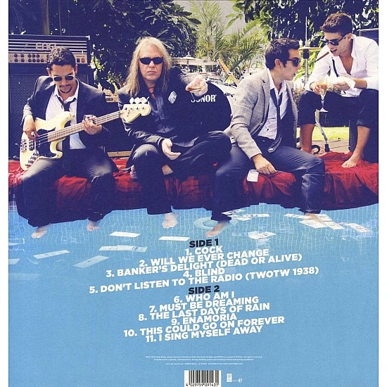 Andi Deris And The Bad Bankers ‎– Million Dollar Haircuts On Ten Cent Heads Plak LP