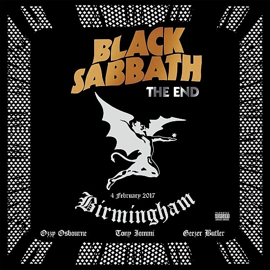 Black Sabbath ‎– The End  Plak 3 LP
