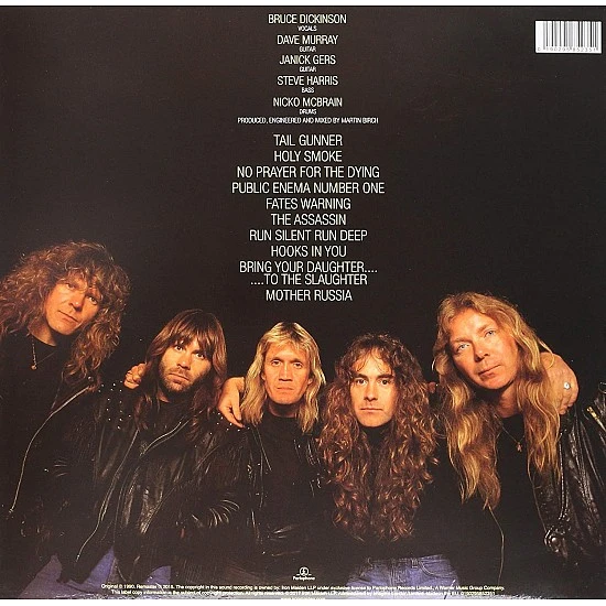 Iron Maiden - No Prayer For The Dying Plak LP