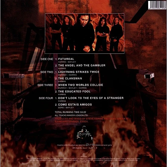 Iron Maiden ‎– Virtual XI Plak 2 LP