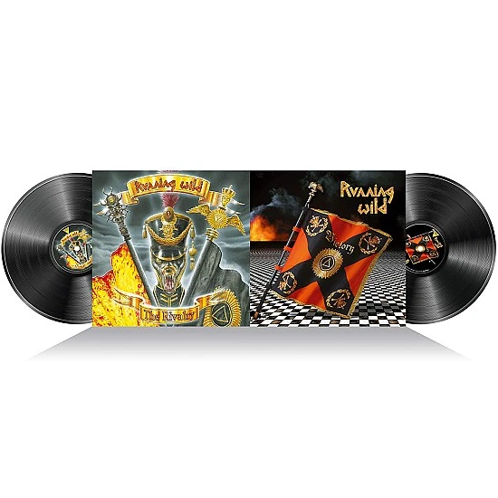 Running Wild - The Rivalry / Victory Plak 2 LP
