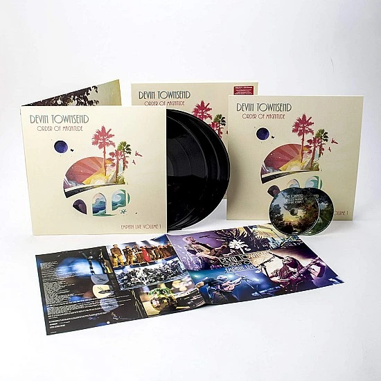 Devin Townsend - Order Of Magnitude Empath Live Volume 1 Plak Box Set 3 LP + 2 CD