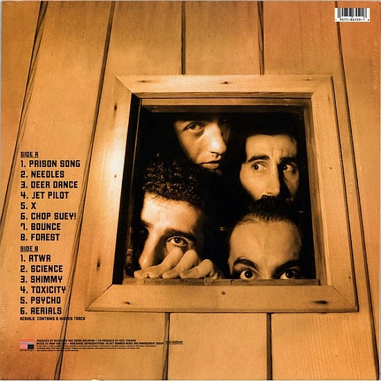 System Of A Down ‎– Toxicity Plak LP