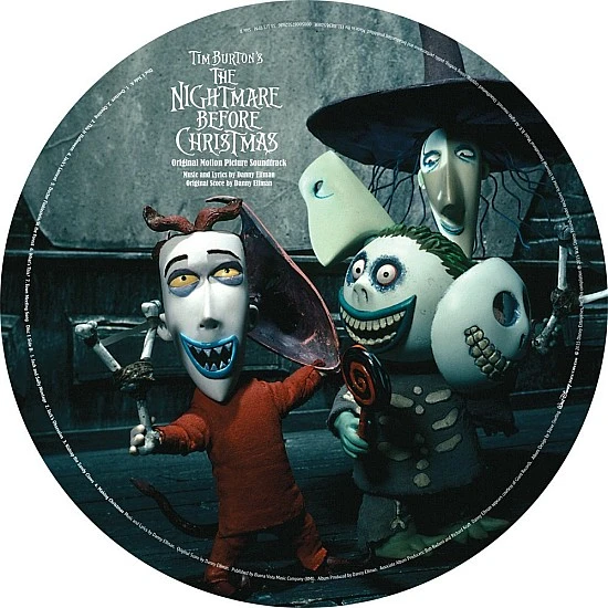 Danny Elfman - Nightmare Before Christmas Soundtrack Resimli Plak 2 LP 