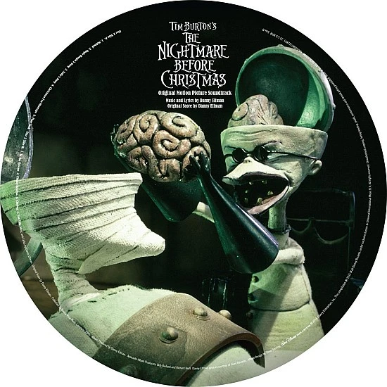 Danny Elfman - Nightmare Before Christmas Soundtrack Resimli Plak 2 LP 
