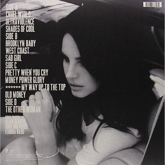 Lana Del Rey - Ultraviolence Plak 2 LP