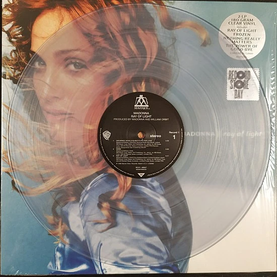 Madonna - Ray of Light (Transparan - Clear) Plak 2 LP
