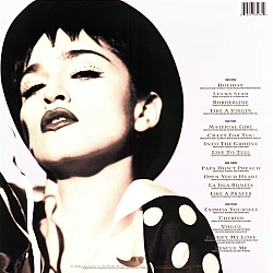 Madonna - The Immaculate Collection Plak 2 LP