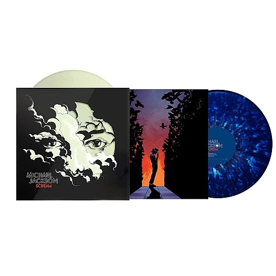 Michael Jackson ‎– Scream  Renkli Plak 2 LP