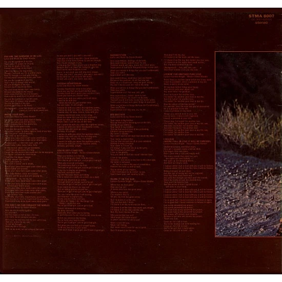 Stevie Wonder ‎– Talking Book Plak LP