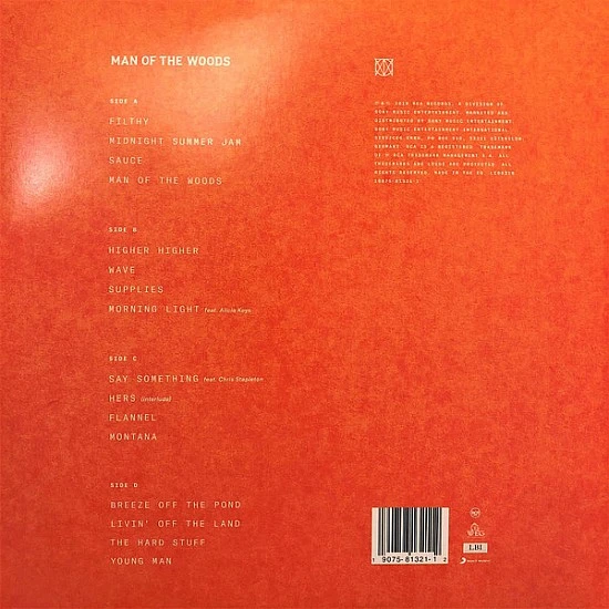 Justin Timberlake - Man Of The Woods Plak 2 LP