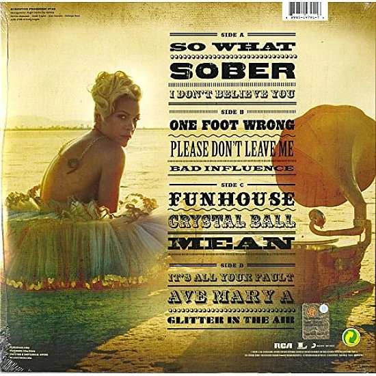 P!nk ‎/ Pink - Funhouse Plak 2 LP