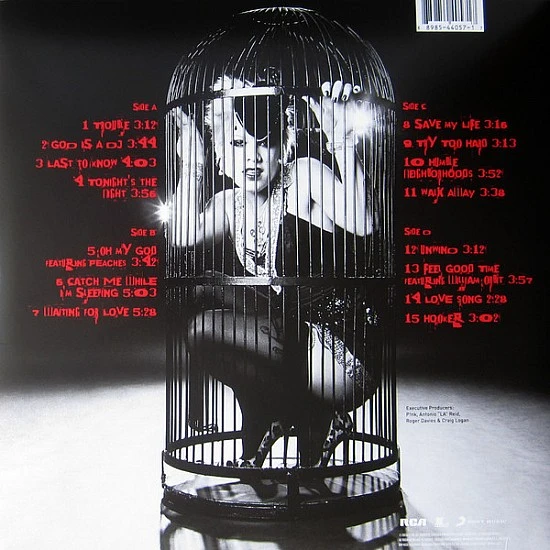 P!NK / Pink ‎– Try This (Kırmızı Transparan Renkli) Plak 2 LP