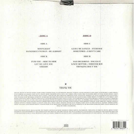 Ariana Grande - Dangerous Woman Plak 2 LP