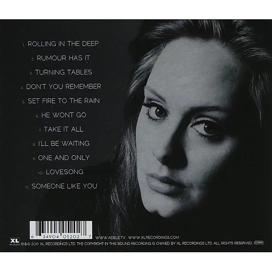Adele - 21 CD