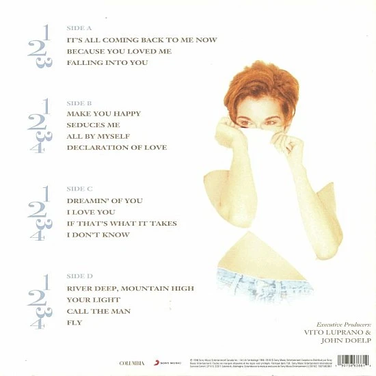 Celine Dion - Falling Into You Plak 2 LP