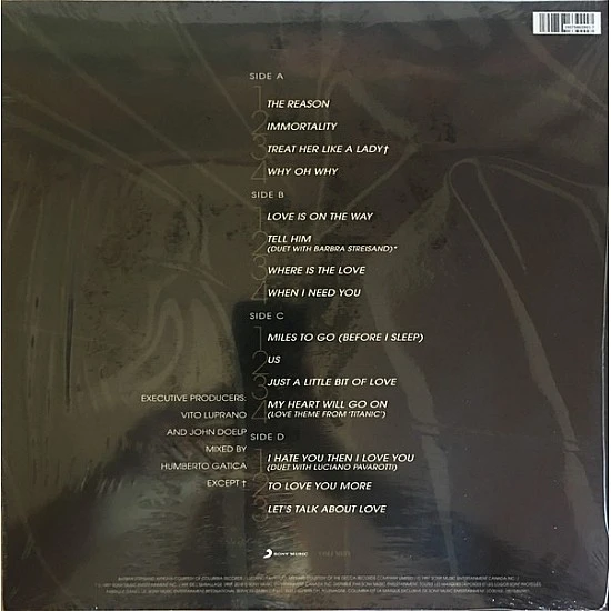 Celine Dion - Let's Talk About Love Plak 2 LP