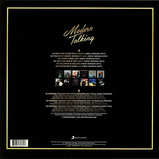 Modern Talking - Back For Gold Plak LP