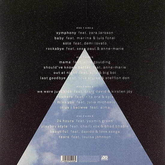 Clean Bandit ‎– What Is Love  (Kırmızı Renkli) Plak 2 LP