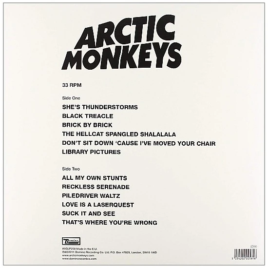 Arctic Monkeys - Suck It And See Plak LP