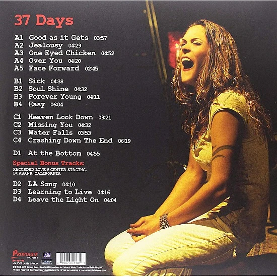 Beth Hart ‎– 37 Days Plak 2 LP