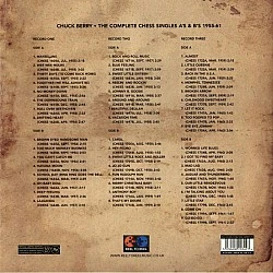 Chuck Berry ‎– THE COMPLETE CHESS SINGLES A'S & B'S 1955-1961 Plak 3 LP