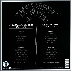 Eagles ‎– Their Greatest Hits Volumes 1 & 2 Plak 2 LP Box Set