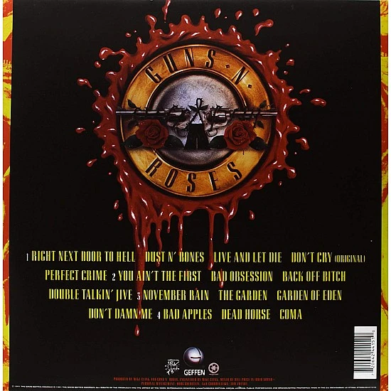 Guns N' Roses ‎– Use Your Illusion I Plak 2 LP