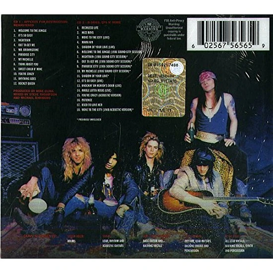 Guns N' Roses - Appetite For Destruction (Limited Deluxe Edition) 2 CD