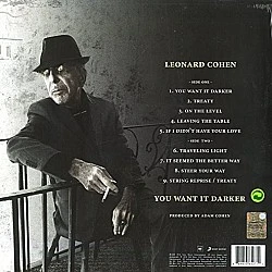 Leonard Cohen - You Want It Darker Plak LP