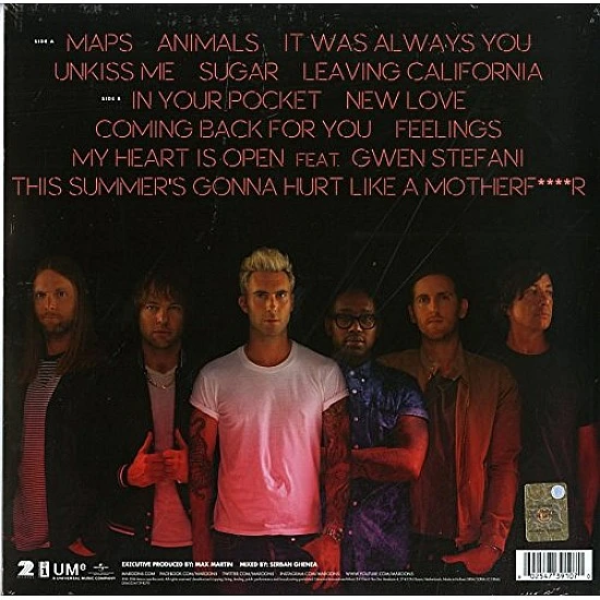 Maroon 5 -  V Plak LP